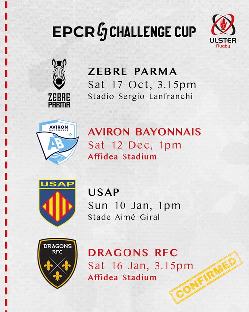 EPCR Fixtures 26/27